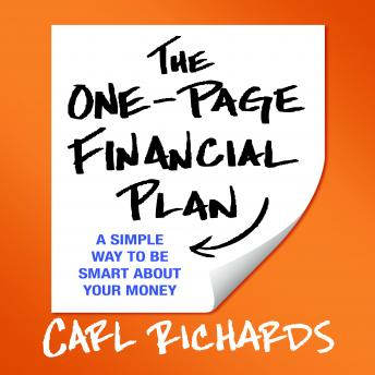 The one page financial plan book cover